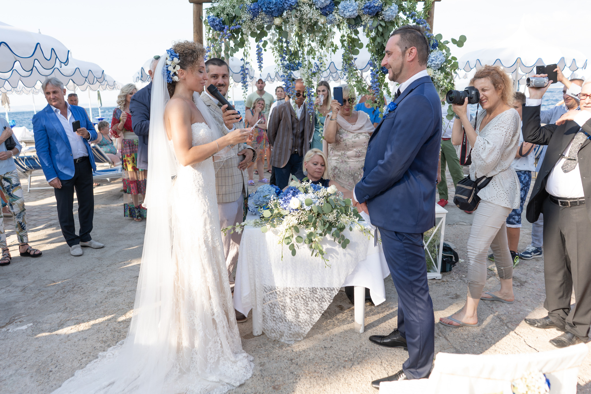 Matrimonio sul mare all’Hotel La Caletta di Porto Santo Stefano | Fabio e Giulia