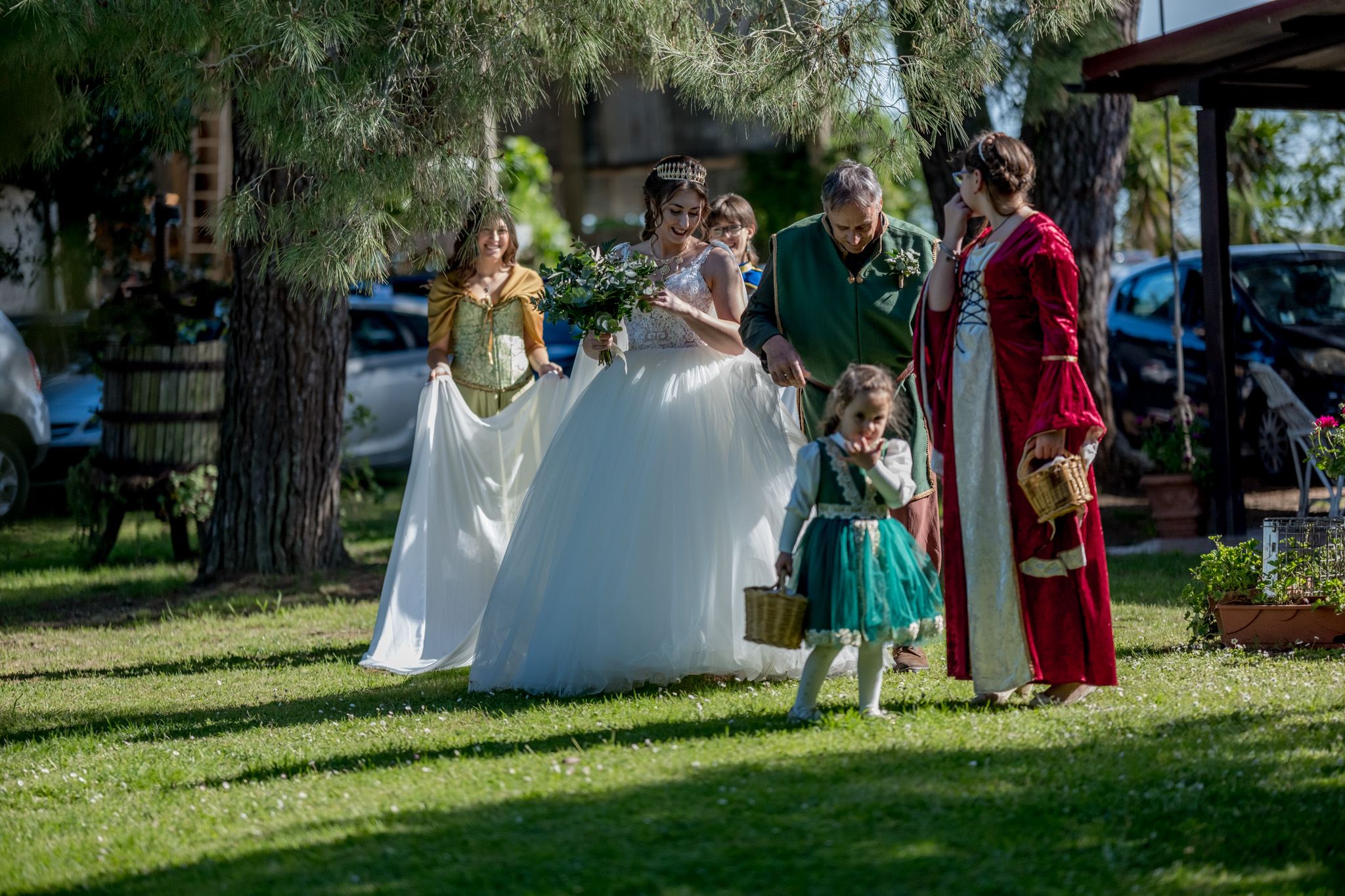 Giada e Massimo – Matrimonio Fantasy in Toscana tra Fuoco, Medioevo e il Castello di Montemassi