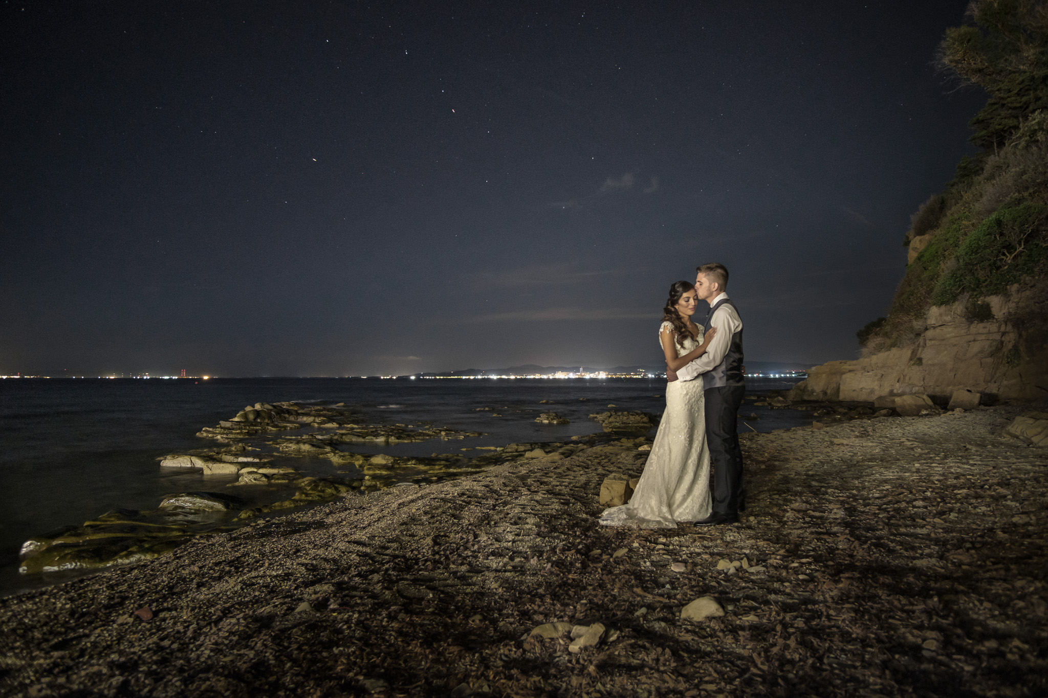 Matrimonio di Matteo e Rosy al Castello di Barabino e Cala Felice