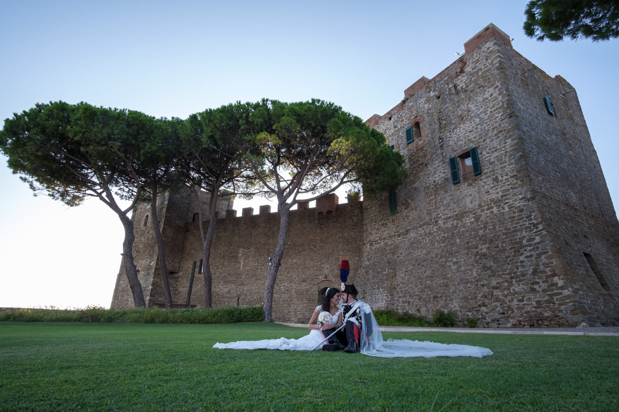 Matrimonio di Matteo e Rosy al Castello di Barabino e Cala Felice