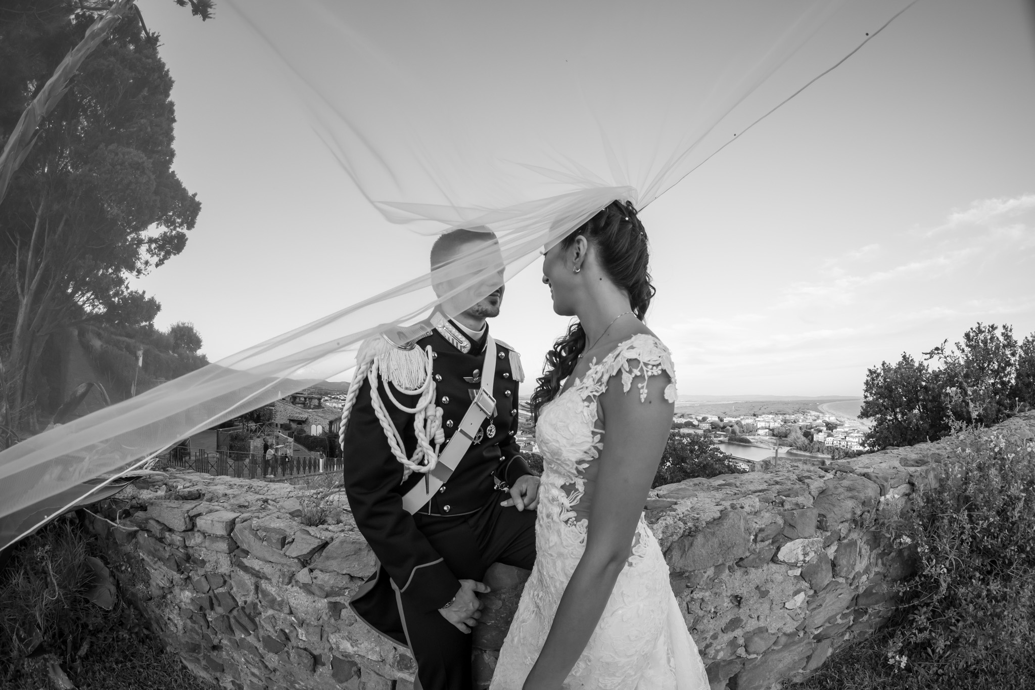 Matrimonio di Matteo e Rosy al Castello di Barabino e Cala Felice