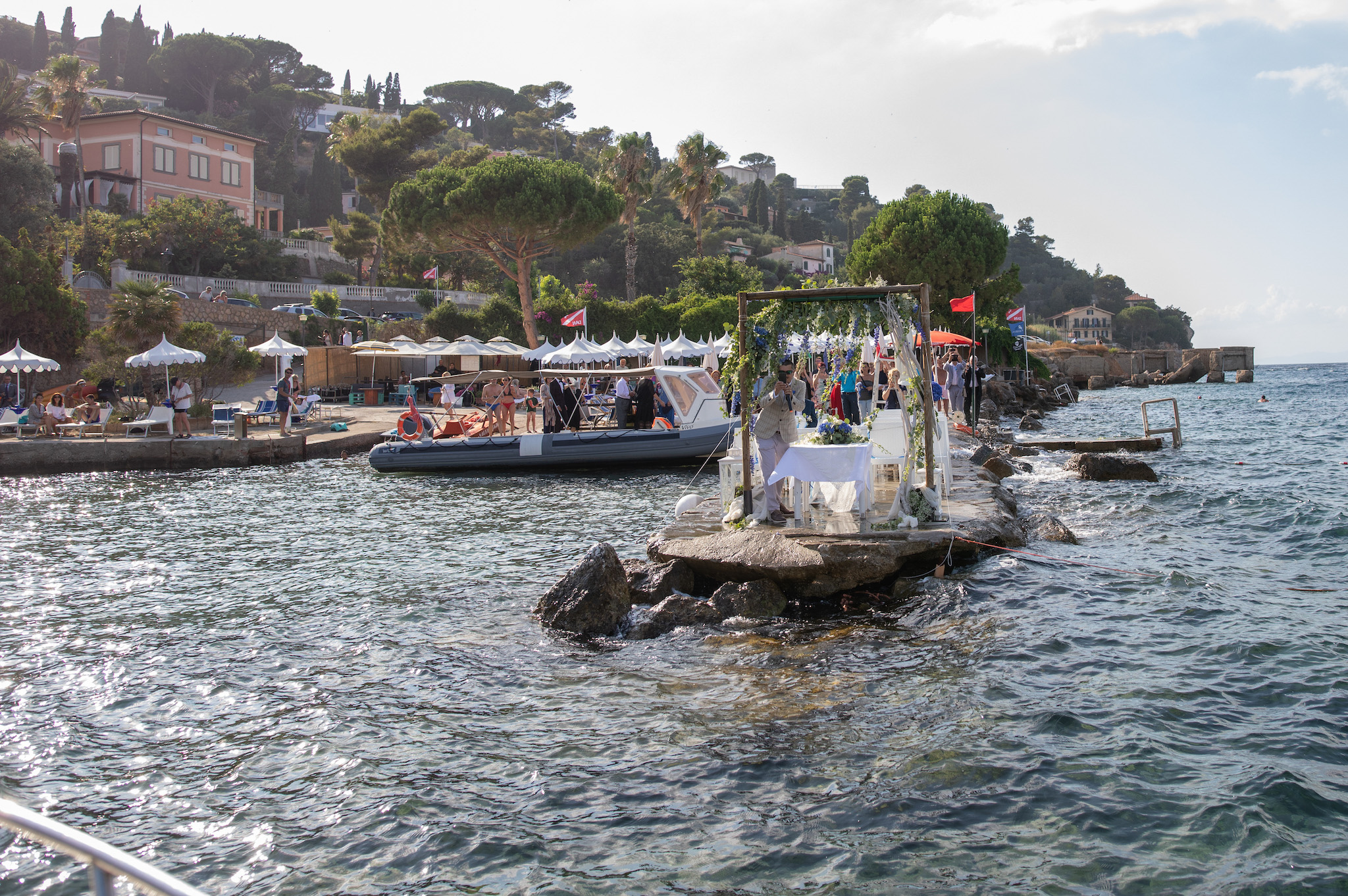 Matrimonio sul mare all’Hotel La Caletta di Porto Santo Stefano | Fabio e Giulia
