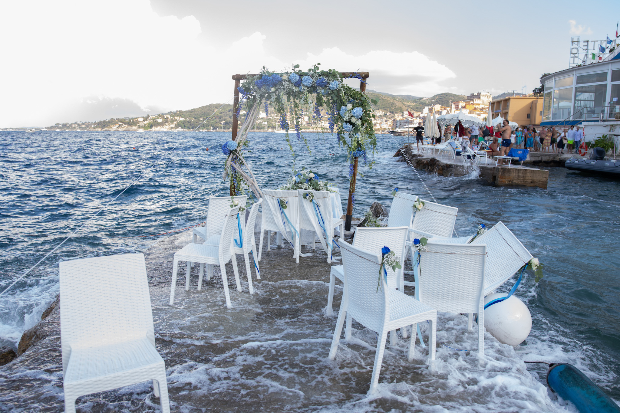 Matrimonio sul mare all’Hotel La Caletta di Porto Santo Stefano | Fabio e Giulia