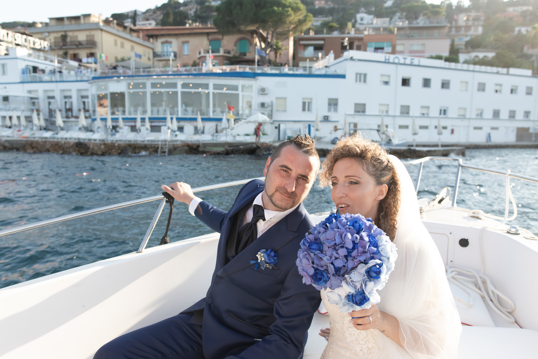 Matrimonio sul mare all’Hotel La Caletta di Porto Santo Stefano | Fabio e Giulia