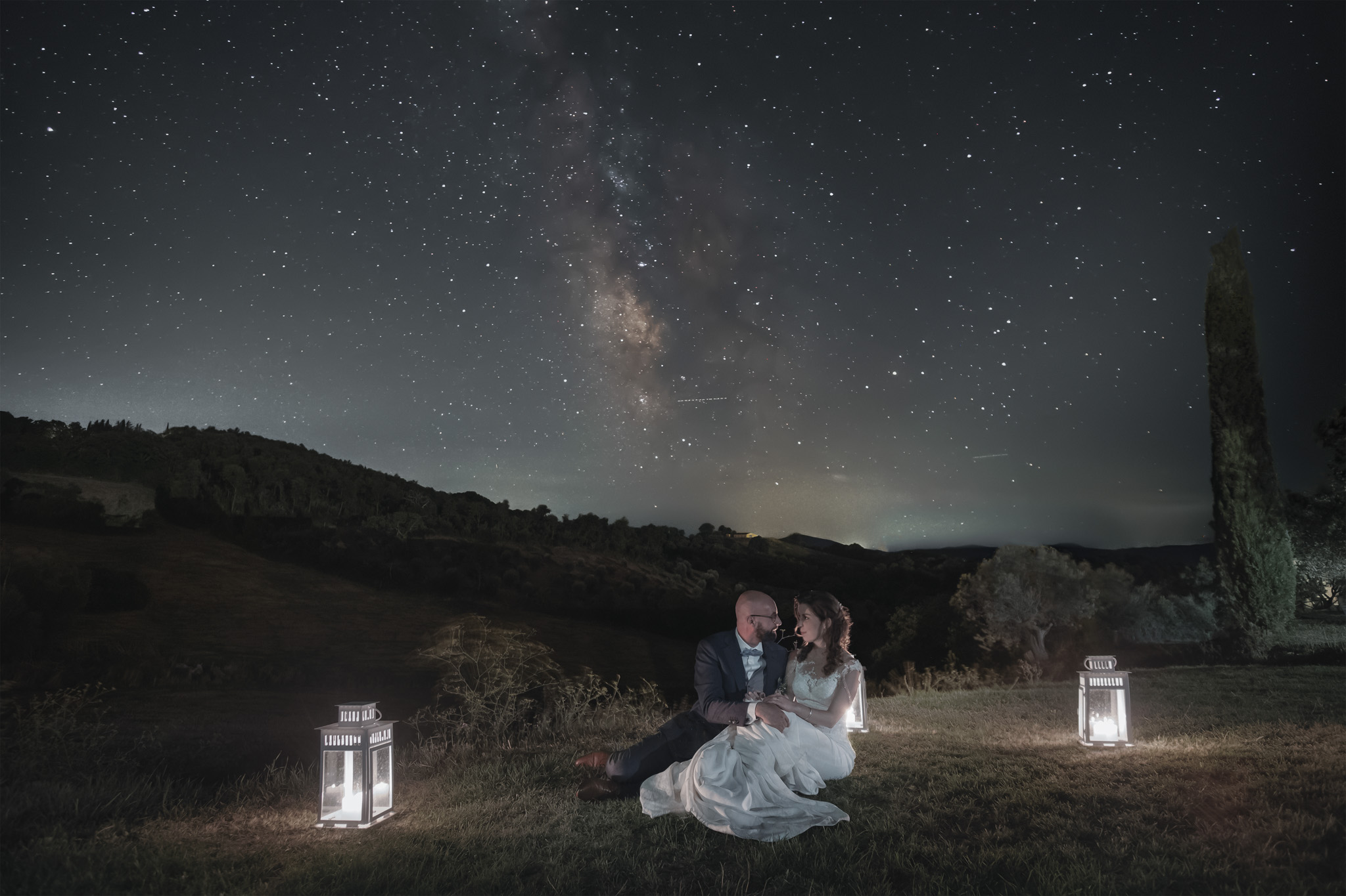Silvia e Oliver – Destination Wedding in Tuscany tra Manciano, Tramonti e Notturne in Maremma